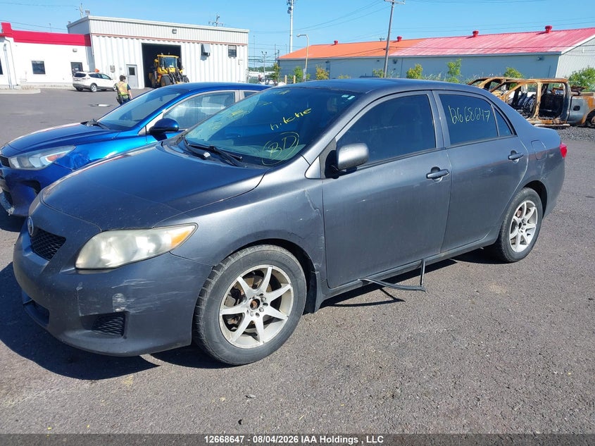2009 Toyota Corolla, Front, IAAI, VIN 2T1BU40E79C164493 — photo 2