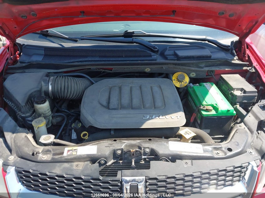 2014 DODGE CARAVAN VAN 3.6L V-6 DOHC, VVT, 283HP