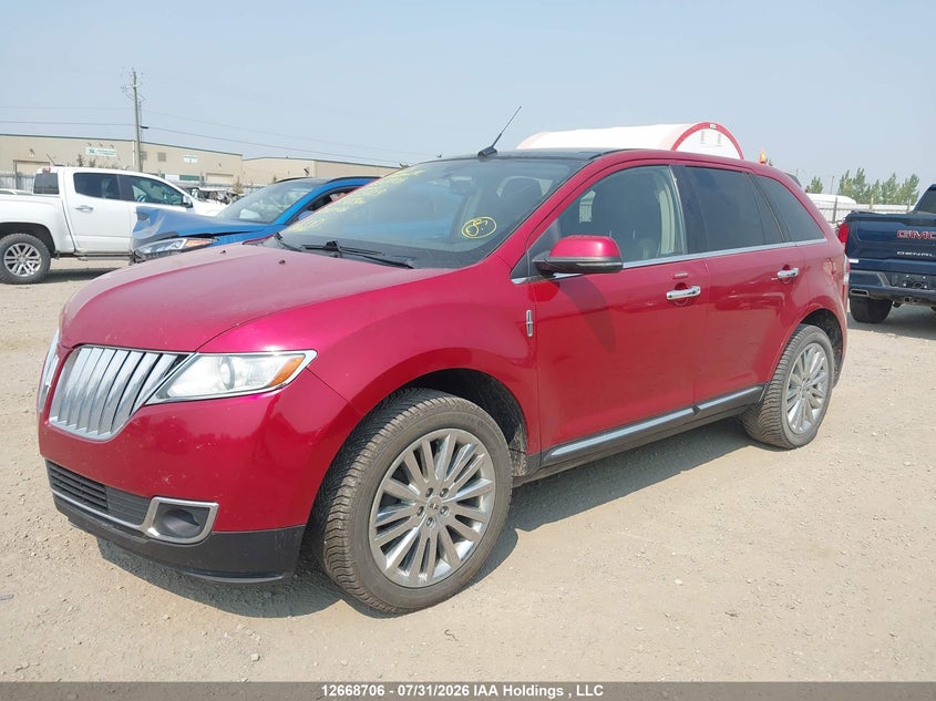 Vin: 2lmdj8jk2cbl13423, lot: 3071557, lincoln mkx 20122