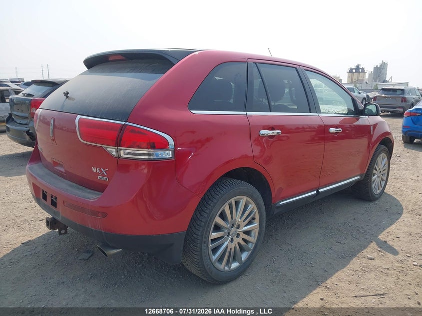 Vin: 2lmdj8jk2cbl13423, lot: 3071557, lincoln mkx 20124