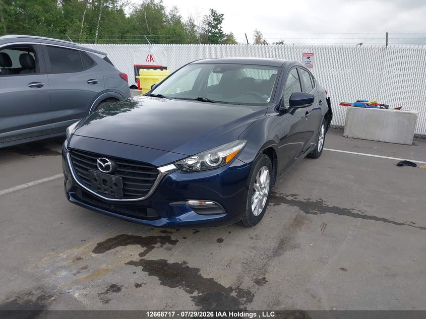 2018 Mazda 3, Удар сзади, IAAI, VIN 3MZBN1V7XJM239413 — фото 2