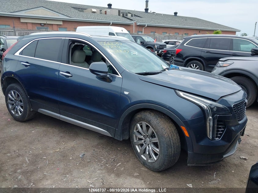 2019 Cadillac Xt4, Левый бок, IAAI, VIN 1GYFZDR49KF139017