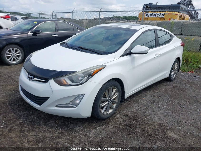 Vin: 5npdh4ae3eh487166, lot: 3071592, hyundai elantra se/sport/limited 20142