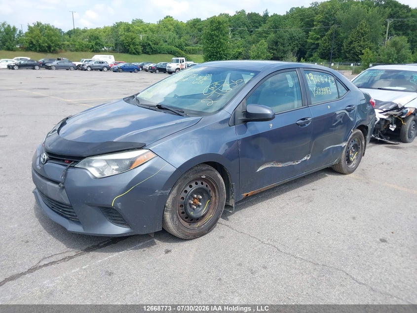 Vin: 2t1burhe0ec222293, lot: 3071626, toyota corolla 20142