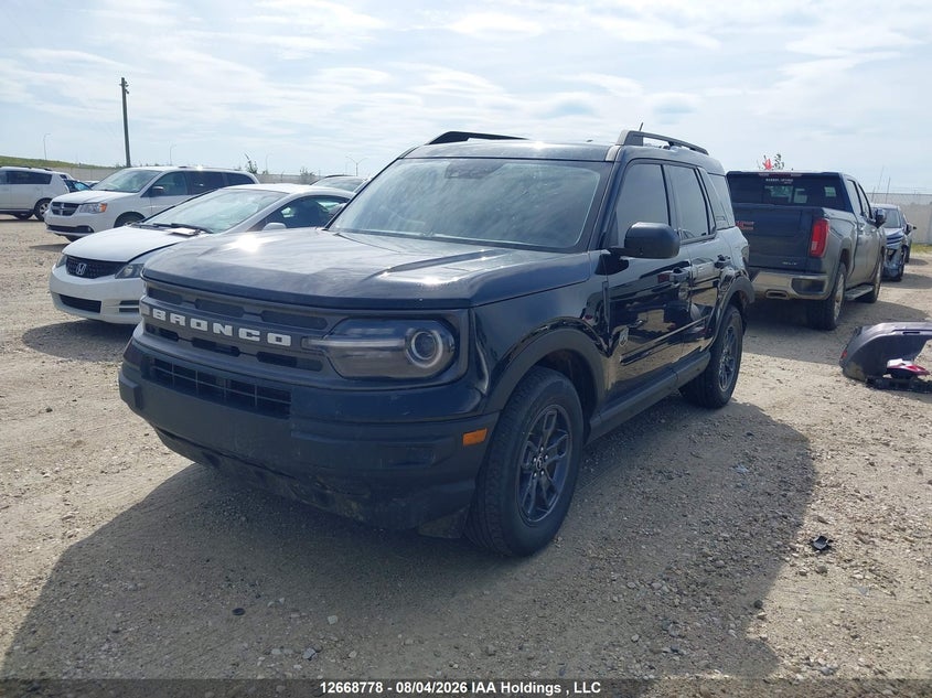 2024 Ford Bronco Sport Big Bend, Rear, IAAI, VIN 3FMCR9B60RRE57988 — photo 2