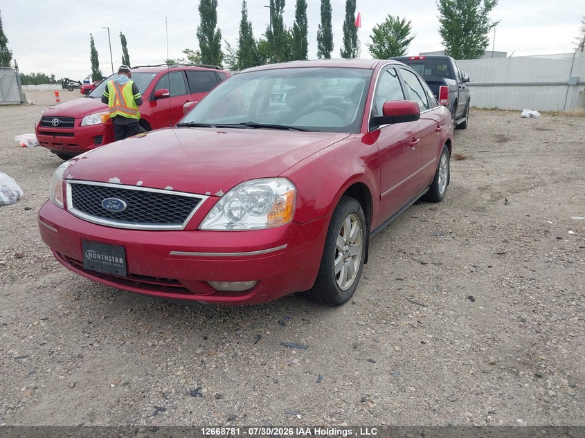 2005 Ford Five Hundred, Удар ззаду, IAAI, VIN 1FAFP27125G127059 — фото 2