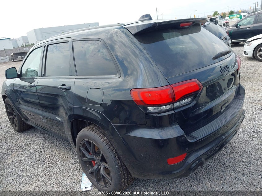Vin: 1c4rjfdj1jc384557, lot: 3071638, jeep grand cherokee srt 20183