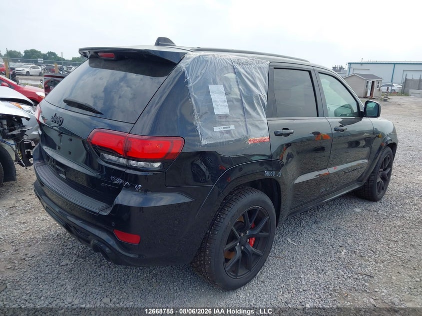 Vin: 1c4rjfdj1jc384557, lot: 3071638, jeep grand cherokee srt 20184