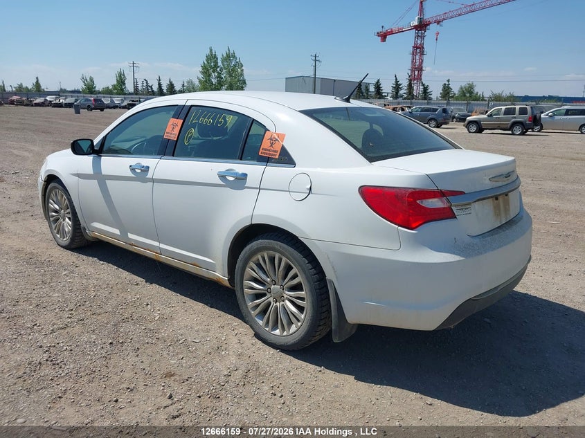 Vin: 1c3ccbcg9cn245688, lot: 3071643, chrysler 200 limited 20123