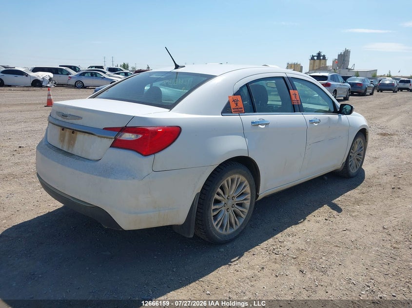 Vin: 1c3ccbcg9cn245688, lot: 3071643, chrysler 200 limited 20124