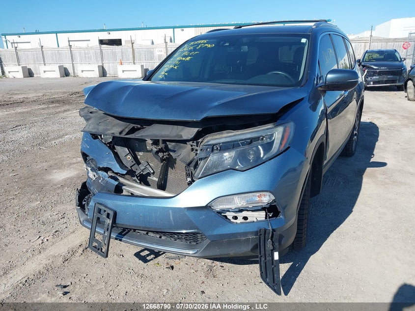 Vin: 5fnyf6h92jb500686, lot: 3071646, honda pilot touring 20182