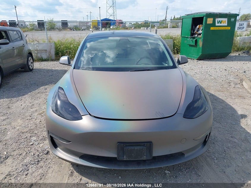 2022 TESLA MODEL 3 SEDAN ELECTRIC