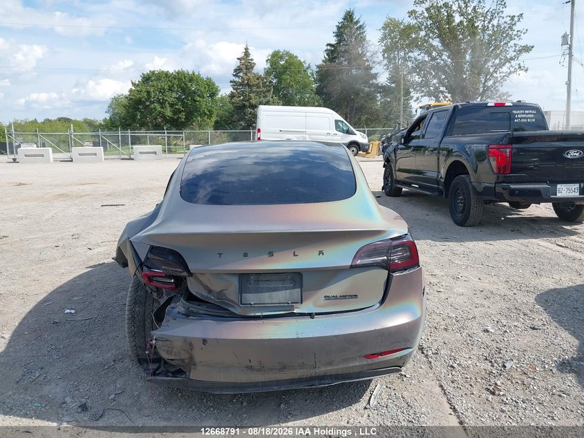 2022 TESLA MODEL 3 SEDAN ELECTRIC