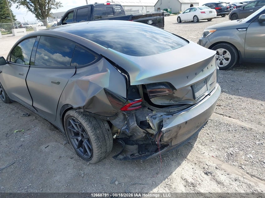2022 TESLA MODEL 3 SEDAN ELECTRIC
