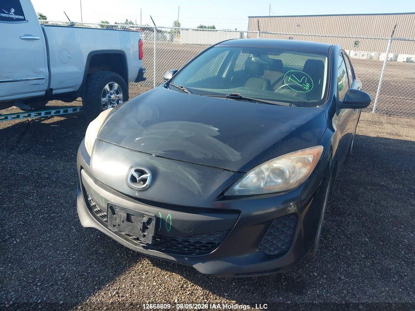 2012 Mazda 3, Rear, IAAI, VIN JM1BL1UF5C1539068 — photo 2