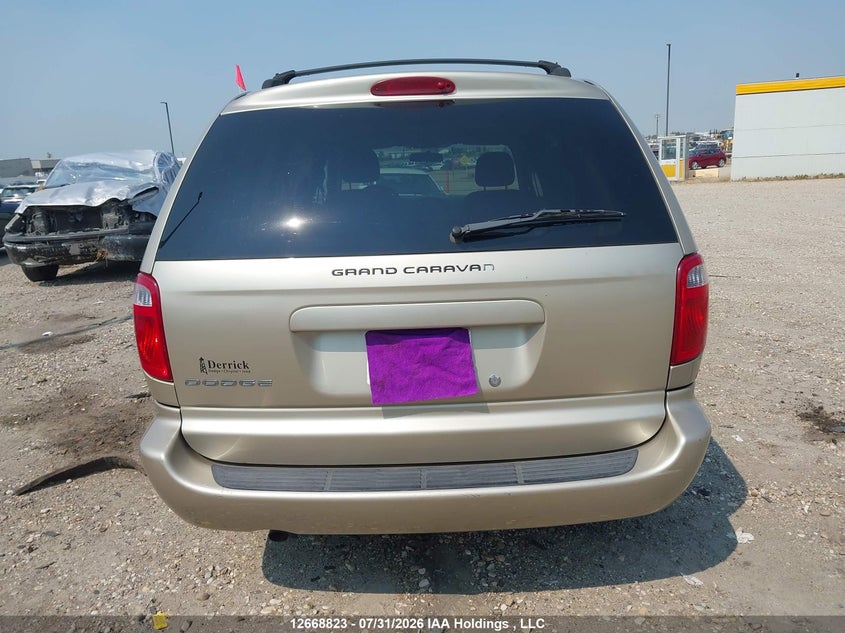 2006 DODGE CARAVAN VAN 3.3L V-6 180HP