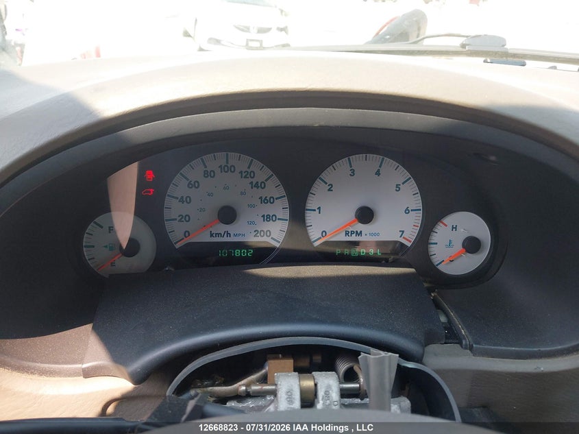 2006 DODGE CARAVAN VAN 3.3L V-6 180HP