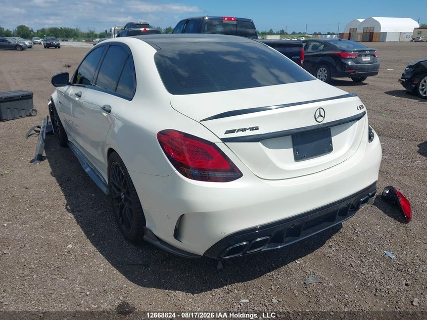 Vin: 55swf8hb0lu326589, lot: 3071690, mercedes-benz amg c 63 s 20203