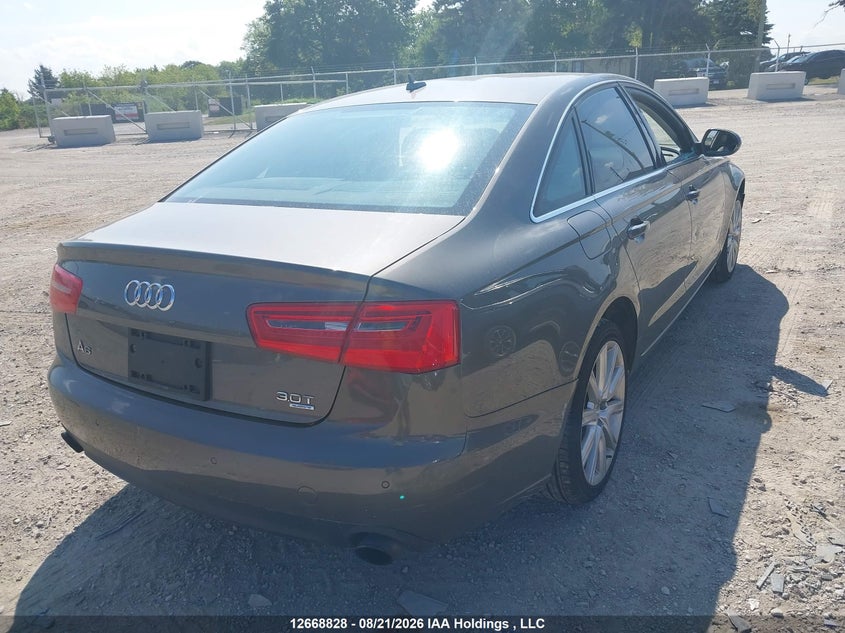 Vin: waufgcfc1cn166914, lot: 3071694, audi a6 3.0 premium 20124