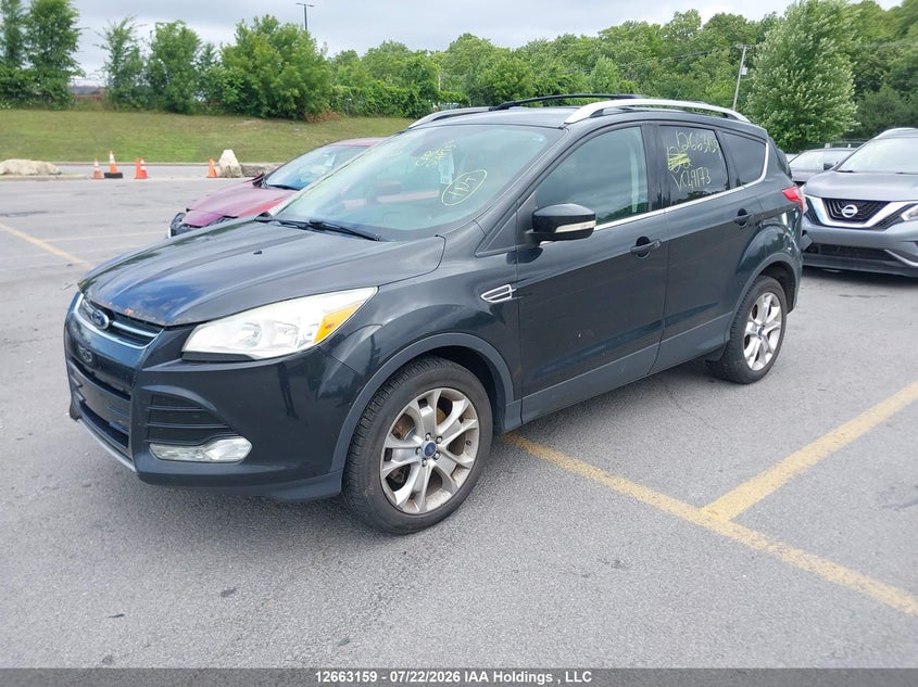 Vin: 1fmcu9j92fuc49173, lot: 3071733, ford escape titanium 20152