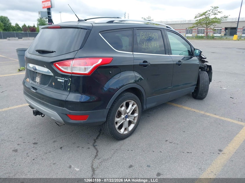 Vin: 1fmcu9j92fuc49173, lot: 3071733, ford escape titanium 20154