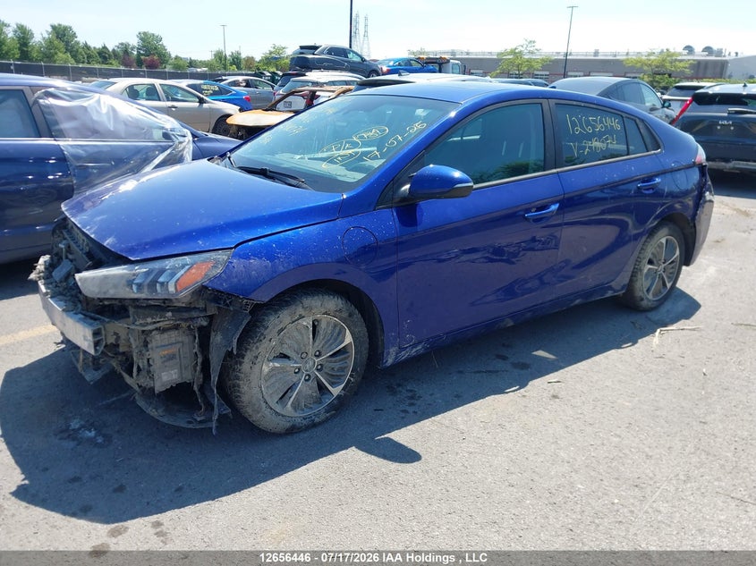 Vin: kmhc65ld4mu248074, lot: 3071737, hyundai ioniq plug-in hybrid preferred 20212