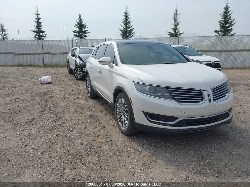 Vin: 2lmpj8lr9hbl30508, lot: 3071764, lincoln mkx reserve 2017 img_1