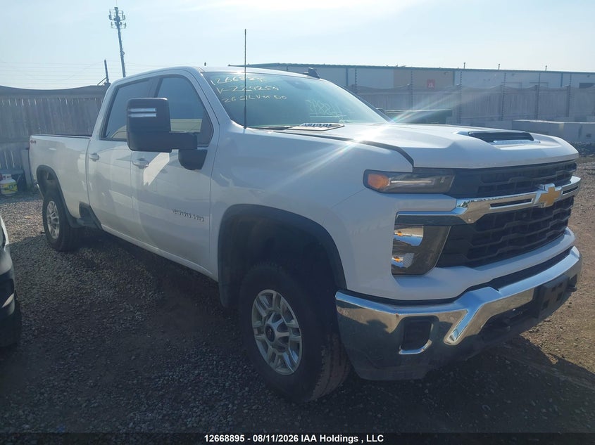 2026 Chevrolet Silverado K2500 Heavy Duty Lt, Левый бок, IAAI, VIN 1GC1KNE75TF224254