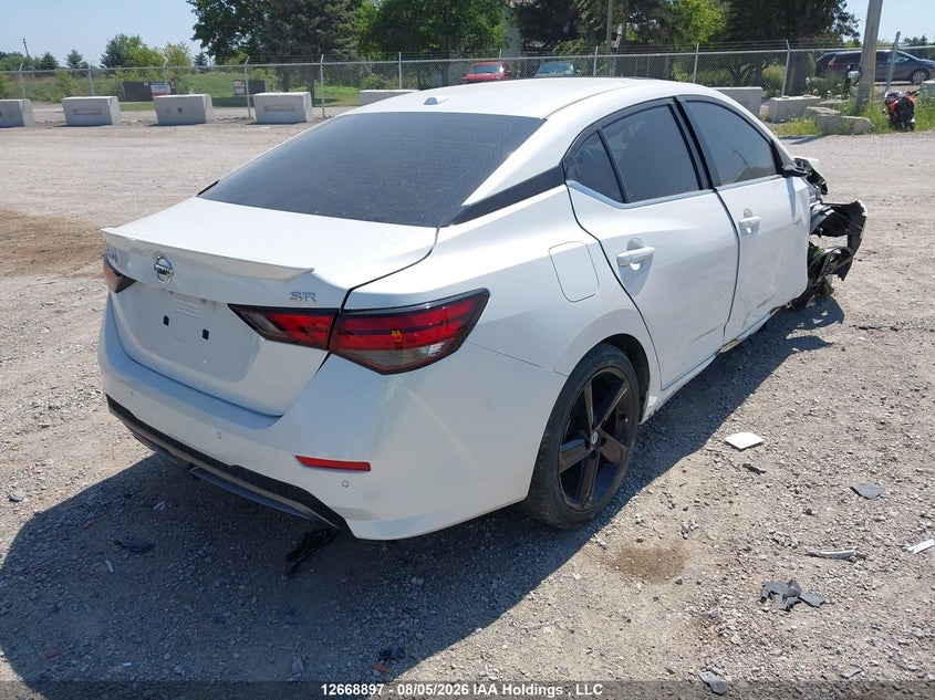 Vin: 3n1ab8dv6ny286925, lot: 3071780, nissan sentra sr/sr midnight edition 20224