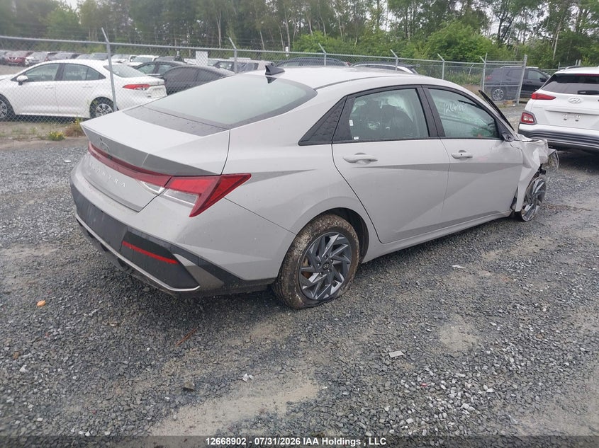 Vin: kmhlm4dg7su027090, lot: 3071785, hyundai elantra sel sport 20254