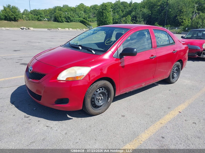 Vin: jtdbt4k31b1409717, lot: 3071797, toyota yaris 20112