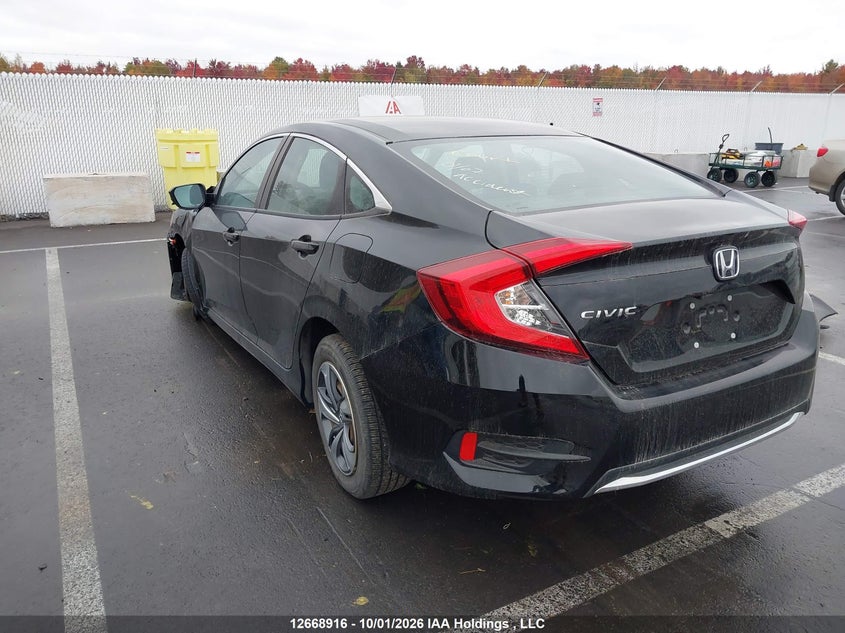 Vin: 2hgfc2f50lh004258, lot: 3071806, honda civic 20203