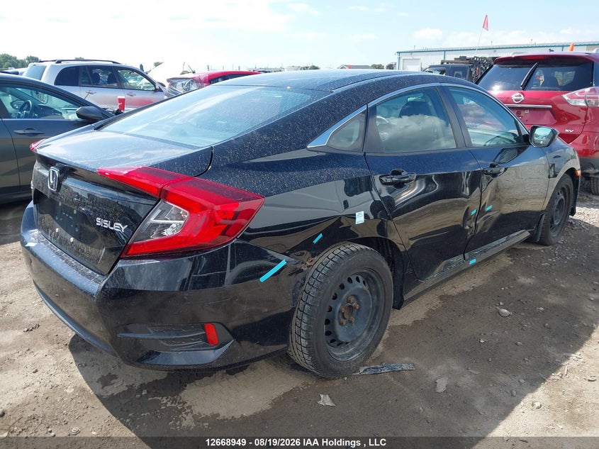 Vin: 2hgfc2f51gh040692, lot: 3071839, honda civic lx 20164