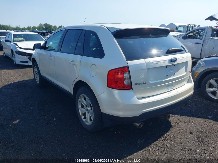 Vin: 2fmdk3jc8ebb14304, lot: 3071853, ford edge sel 20143