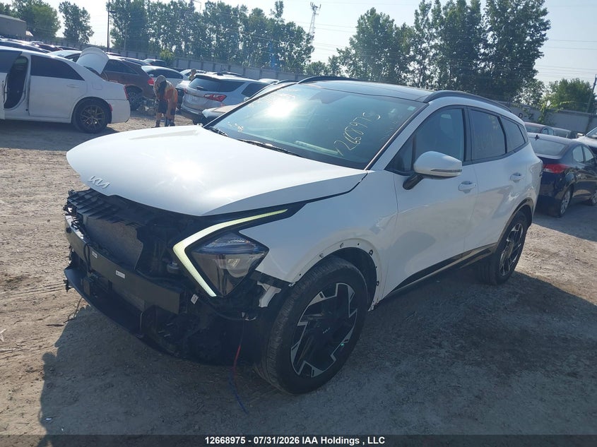 Vin: kndpvcaf9p7194677, lot: 3071865, kia sportage 20232
