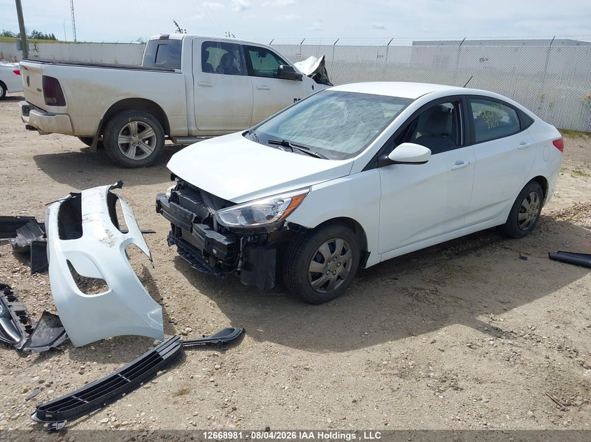 Vin: kmhct4ae7gu999236, lot: 3071871, hyundai accent se 20162