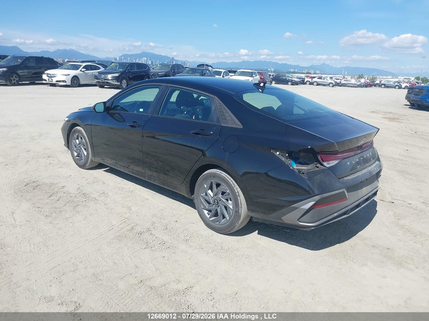 Vin: kmhlm4dg9tu206104, lot: 3071902, hyundai elantra sel sport 20263