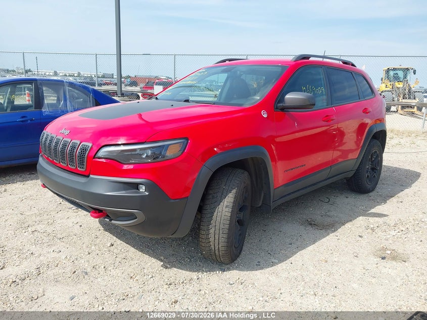 Vin: 1c4pjmbx4kd318311, lot: 3071919, jeep cherokee trailhawk 20192