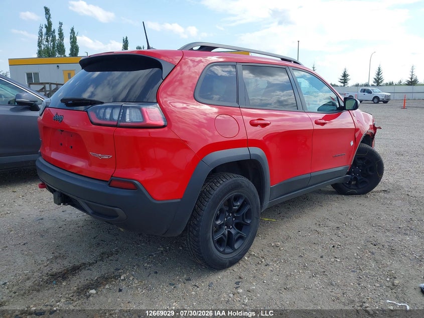 Vin: 1c4pjmbx4kd318311, lot: 3071919, jeep cherokee trailhawk 20194