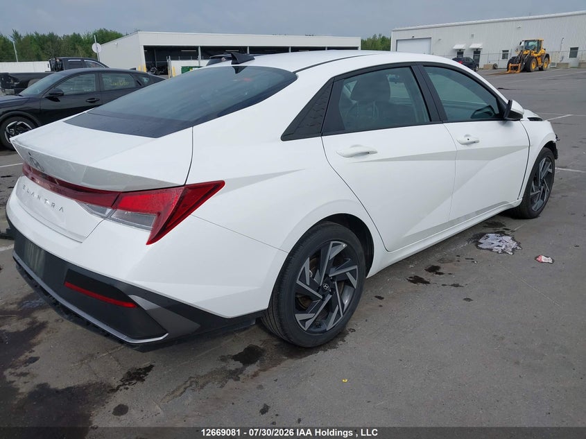 Vin: kmhlm4dg2su009807, lot: 3071971, hyundai elantra sel sport 20254