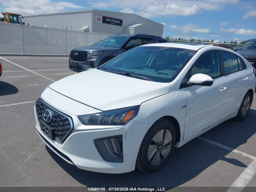 Vin: kmhc85lcxlu212440, lot: 3071998, hyundai ioniq 20202