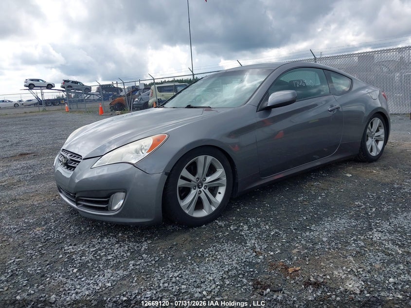 Vin: kmhht6kd5au032512, lot: 3072015, hyundai genesis coupe 2.0t 20102