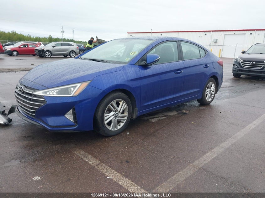2020 Hyundai Elantra Preferred Auto Ivt, Front, IAAI, VIN KMHD84LFXLU911267 — photo 2