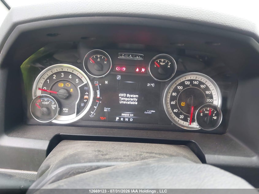 2016 RAM 1500 PICKUP 3.0L V6 FI DOHC 24V NF4