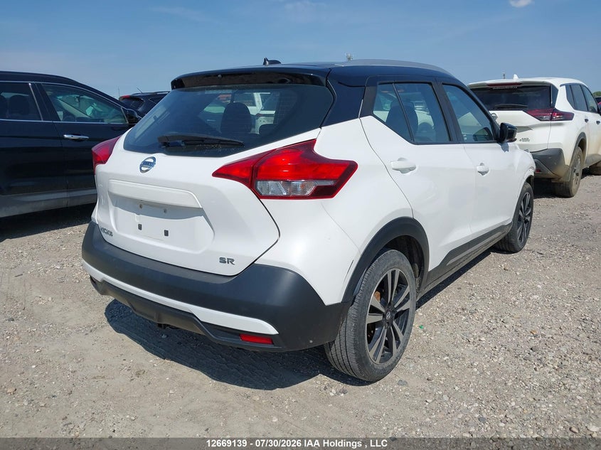 Vin: 3n1cp5cu4jl517376, lot: 3072034, nissan kicks s/sr/sv 20184