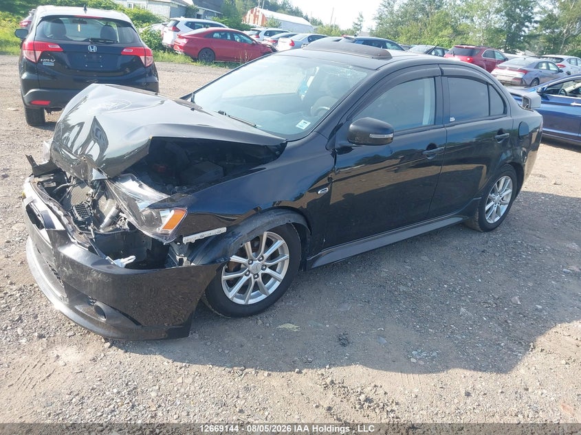 2015 Mitsubishi Lancer, Front, IAAI, VIN JA32U2FU1FU603011 — photo 2