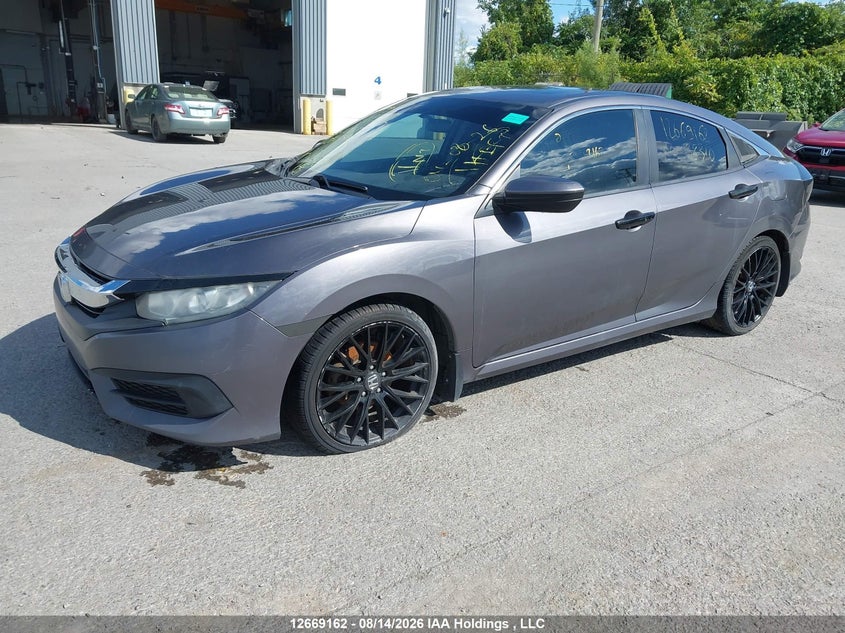 Vin: 2hgfc2f74gh038310, lot: 3072061, honda civic 20162