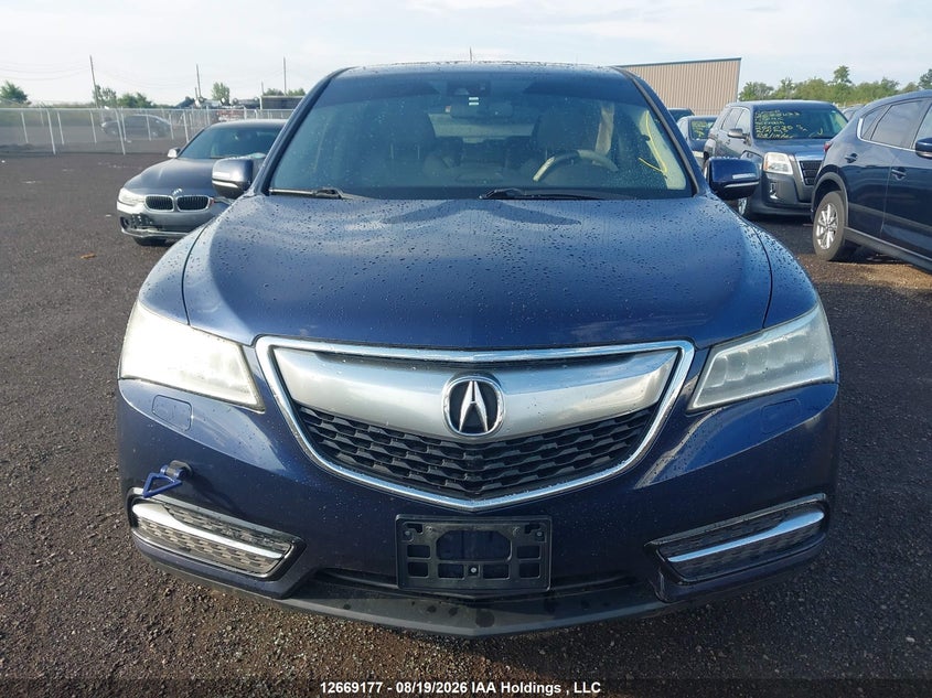2015 ACURA MDX SPORT UTILITY VEHICLE 3.5L V-6 DI, VVT, 290HP