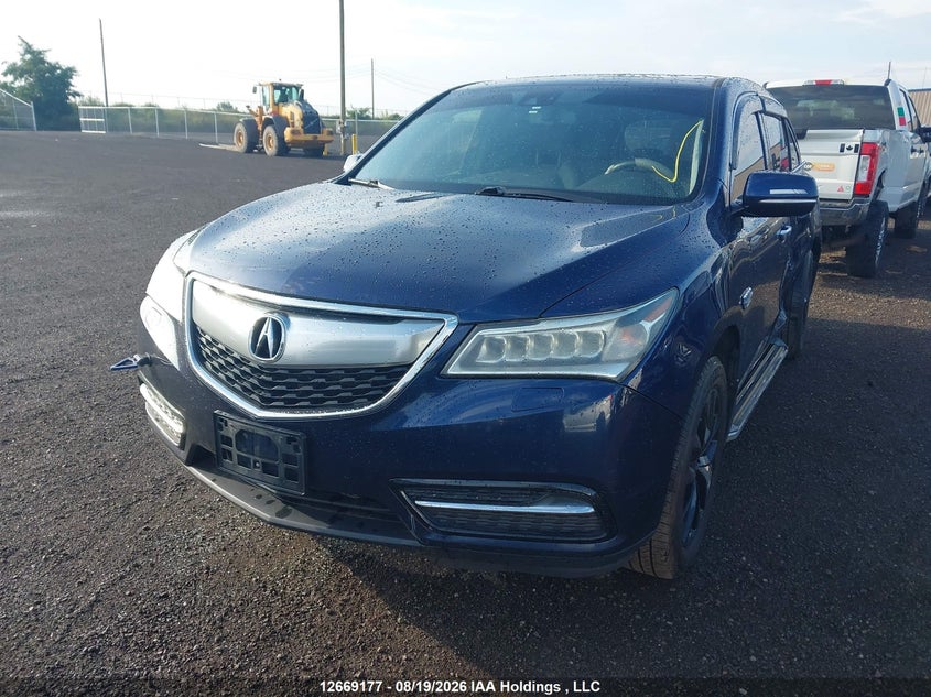 2015 ACURA MDX SPORT UTILITY VEHICLE 3.5L V-6 DI, VVT, 290HP