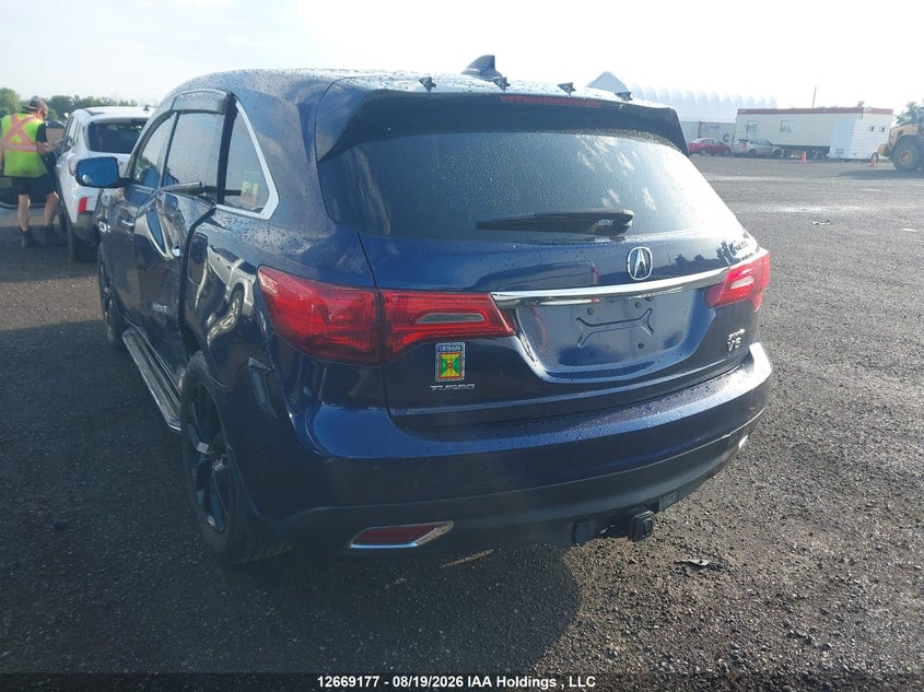 2015 ACURA MDX SPORT UTILITY VEHICLE 3.5L V-6 DI, VVT, 290HP